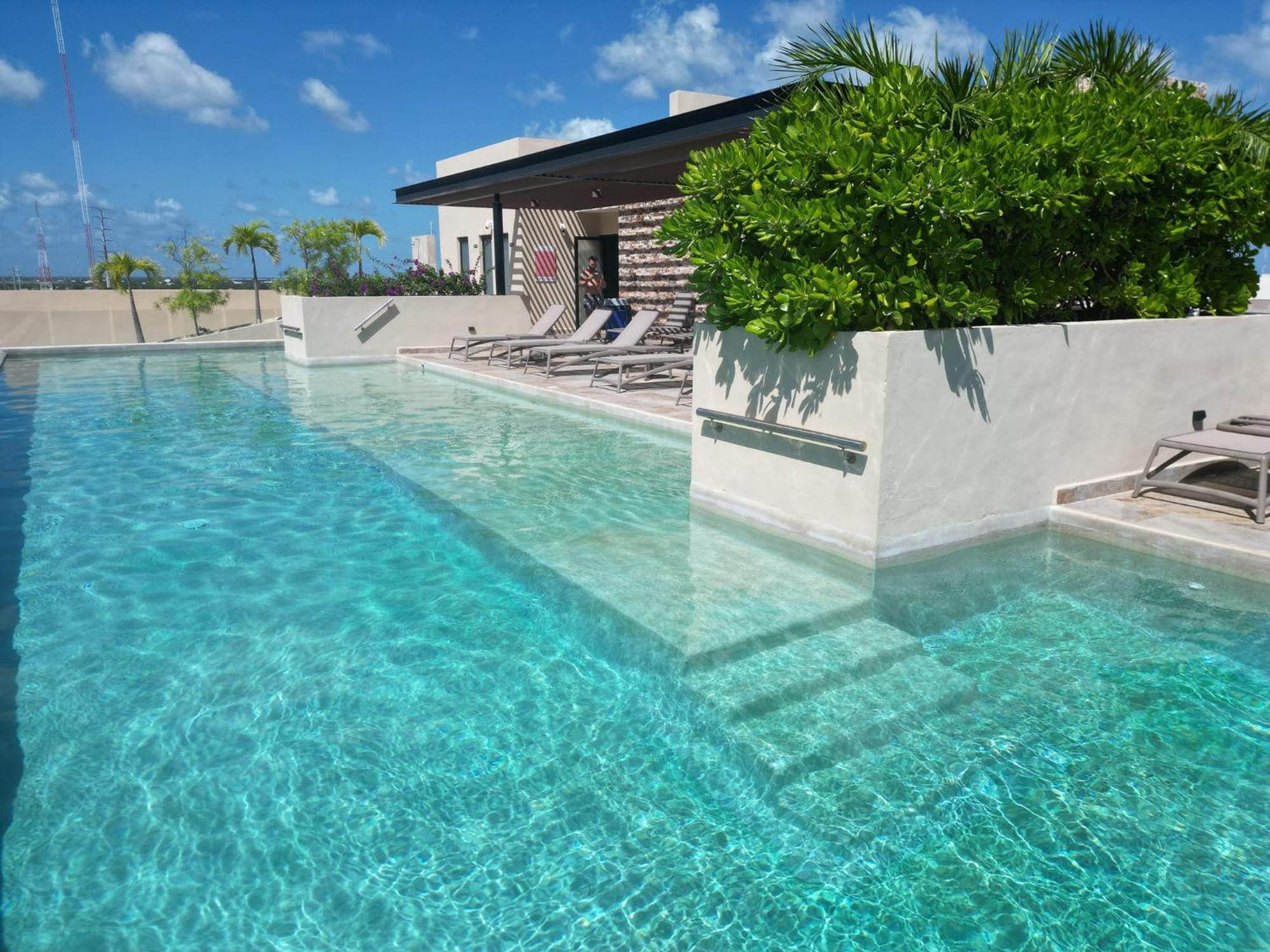 Aparthotel 'Syrena Luxury Caribbean' Heart Of Playa Del Carmen - Fast Wi-Fi - Sea Views Exterior foto