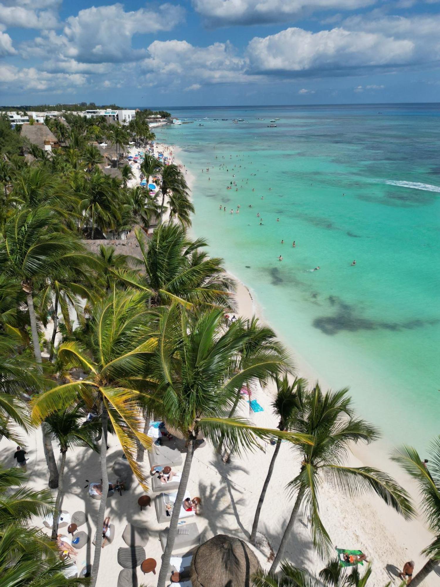 Aparthotel 'Syrena Luxury Caribbean' Heart Of Playa Del Carmen - Fast Wi-Fi - Sea Views Exterior foto
