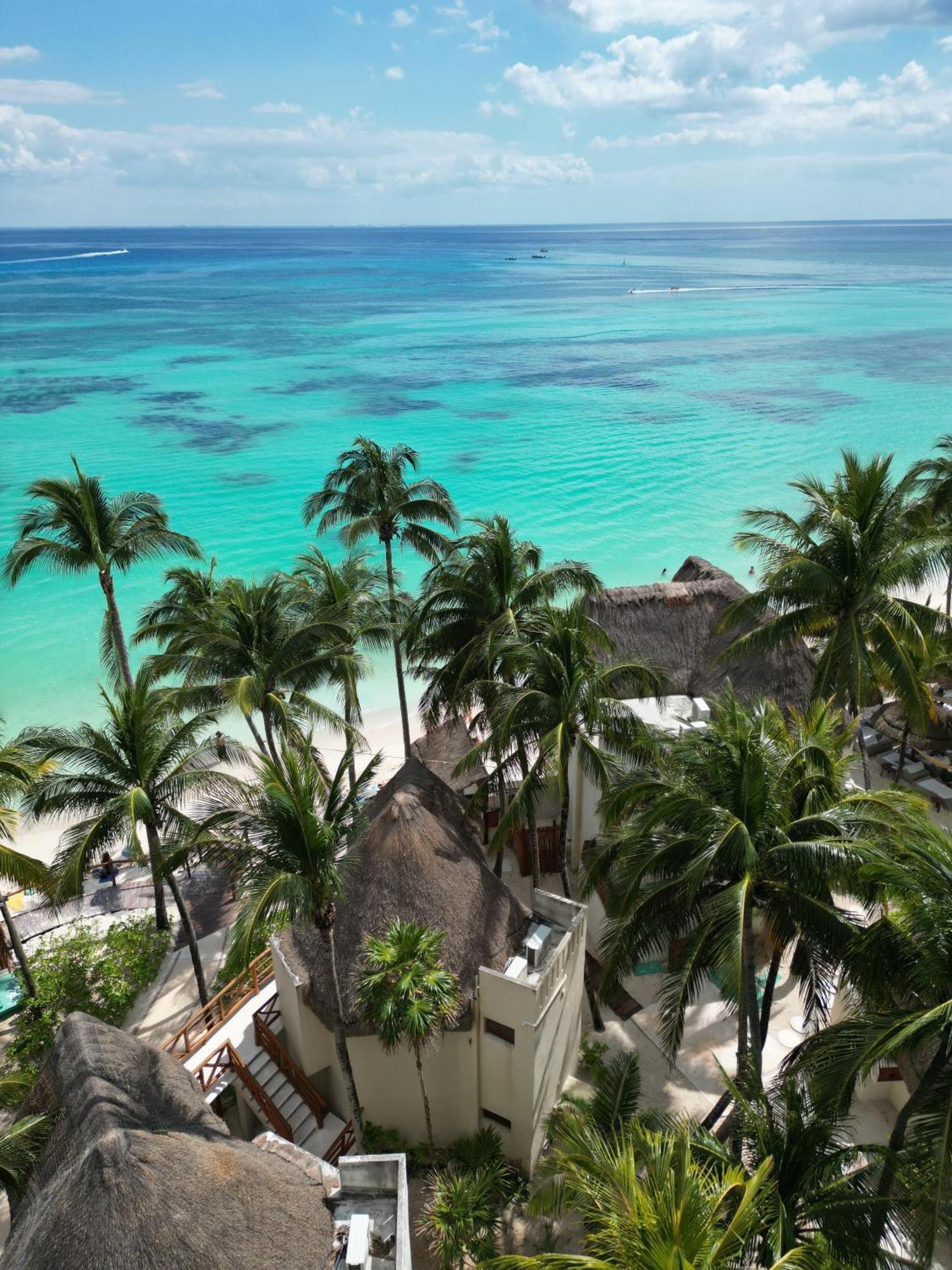 Aparthotel 'Syrena Luxury Caribbean' Heart Of Playa Del Carmen - Fast Wi-Fi - Sea Views Exterior foto