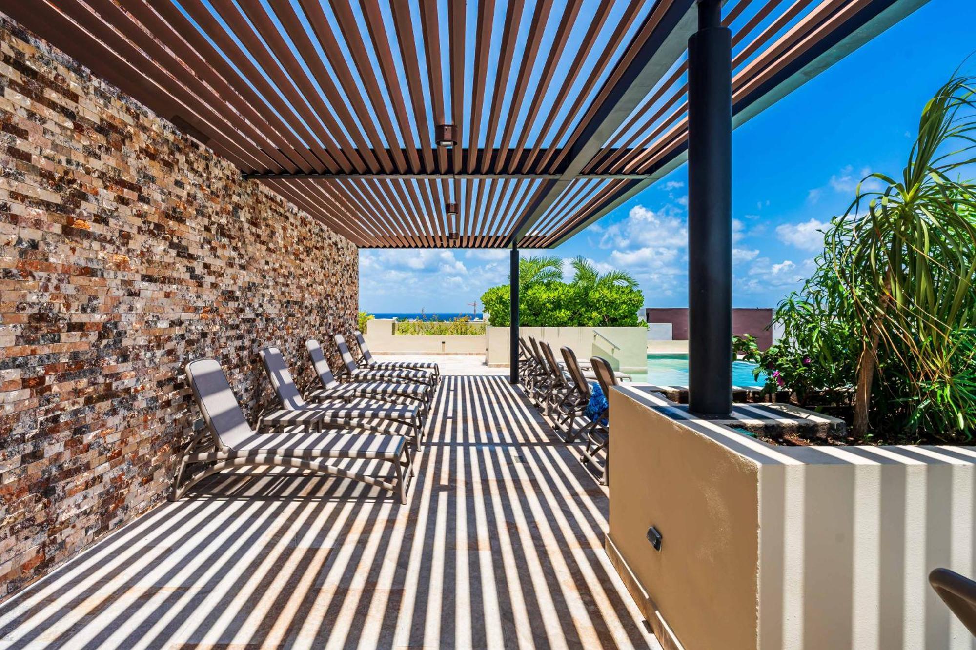 Aparthotel 'Syrena Luxury Caribbean' Heart Of Playa Del Carmen - Fast Wi-Fi - Sea Views Exterior foto